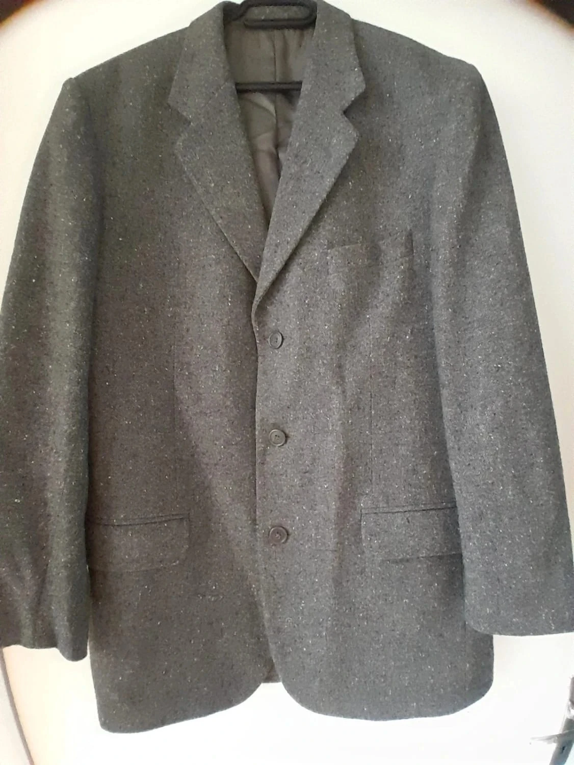 Veste costume, cor cinza salpicada, Marca Devred, tamanho 48 – photo 2